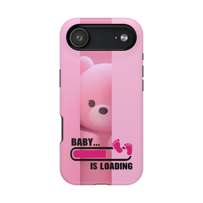 Cute Baby Loading Magnetic Phone Case, Expecting Parents Gift
