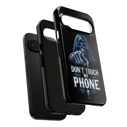 Gothic Google Pixel Tough Cases, Don’t Touch My Phone Phone