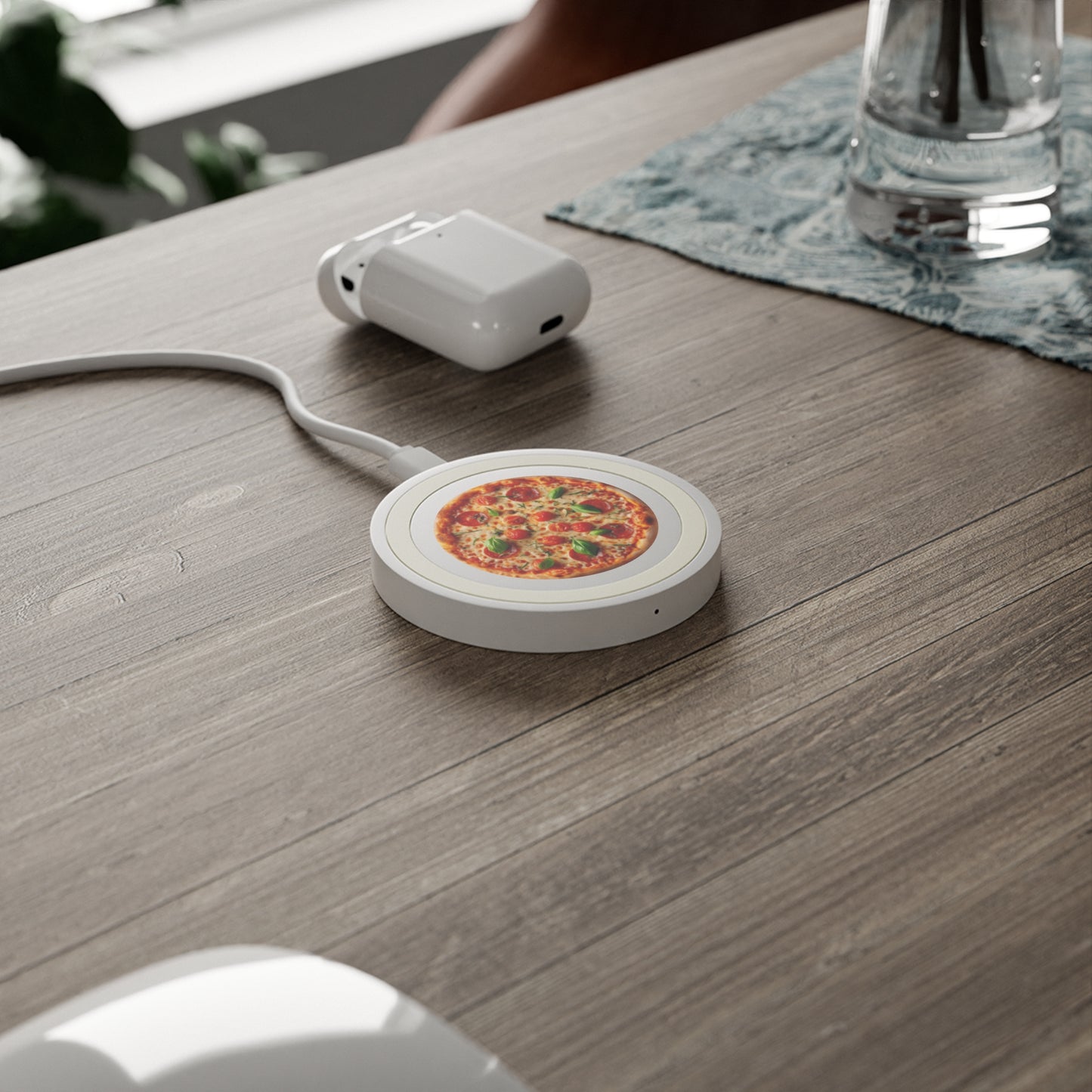 Mini Pizza Quake Wireless Charging Pad