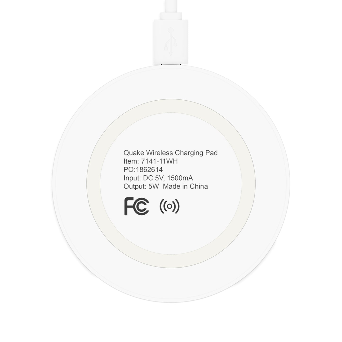 Abstract Winter Wonder Quake Wireless Charging Pad