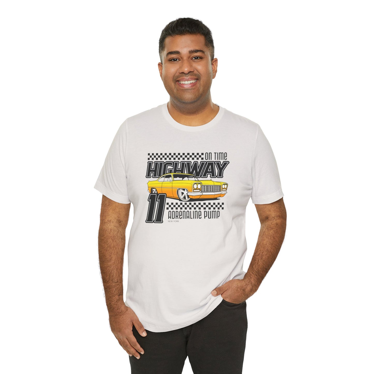 On Time Highway Adrenaline Pump Unisex Jersey Short Sleeve Tee