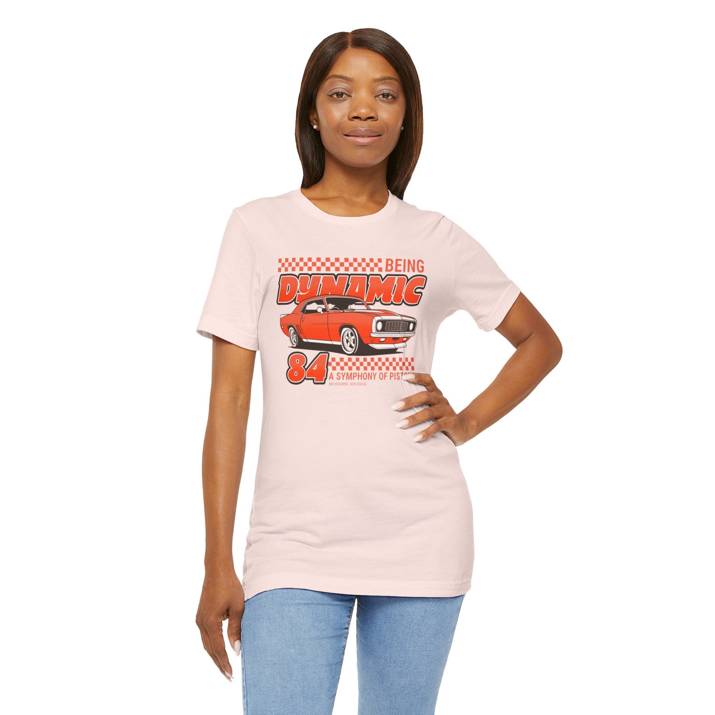 Being Dynamic A Simphony Of Pistons Unisex Jersey Short Sleeve Tee