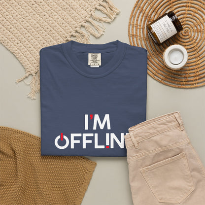I'm Offline Statement Tee, Relaxed Graphic Shirt