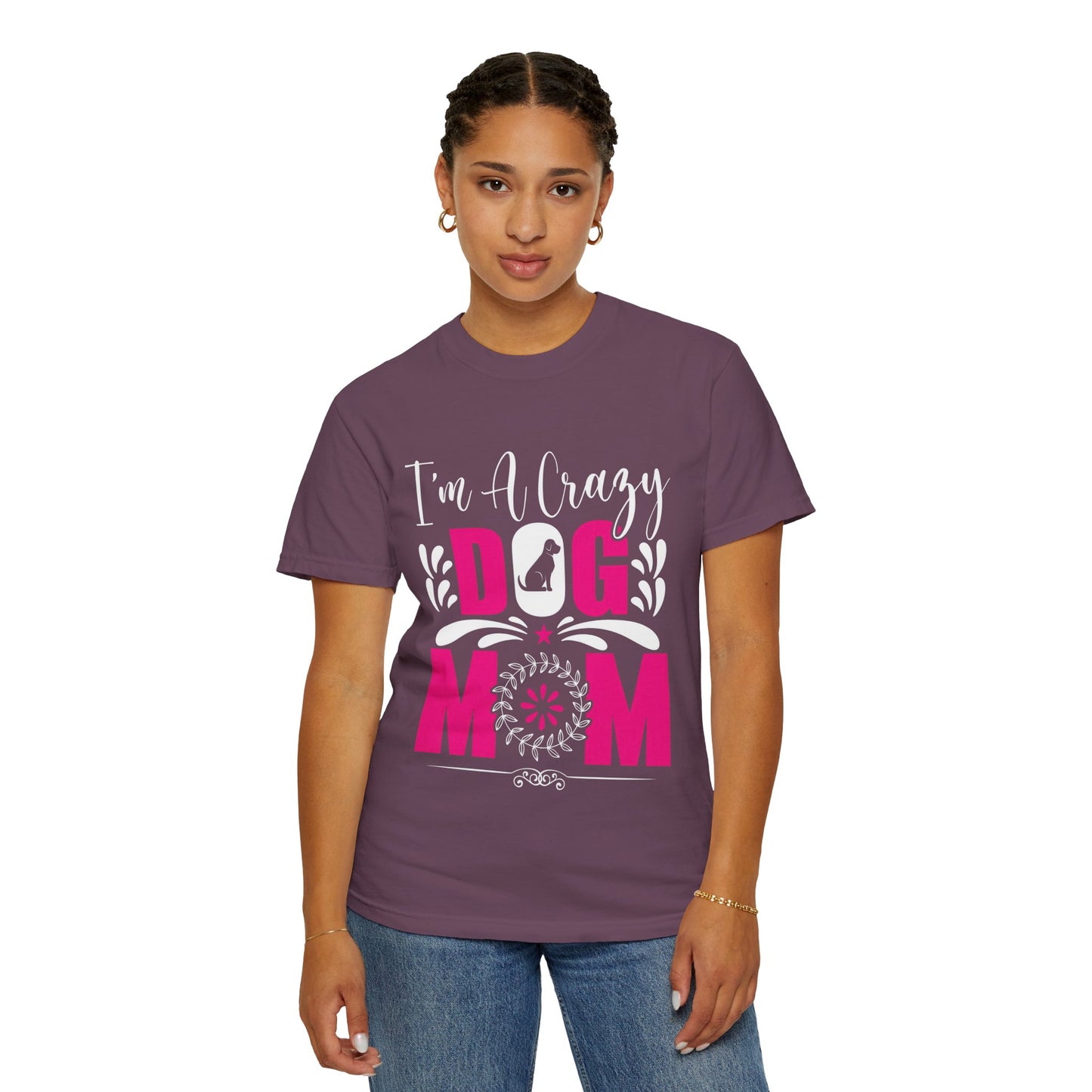 Crazy Dog Mom Unisex T-Shirt - Perfect Gift for Dog Lovers