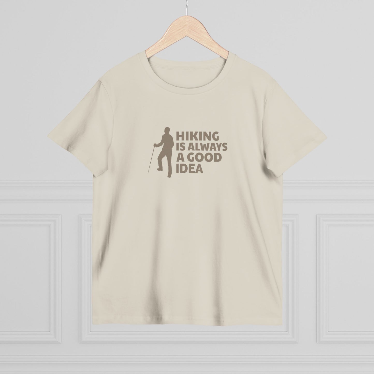 Hiking Is Always A Good Idea Women’s Maple Tee