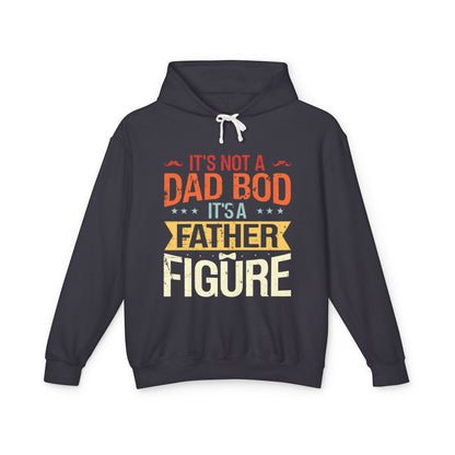 Father Figure Hoodie, Lightweight Sweatshirt for Dad