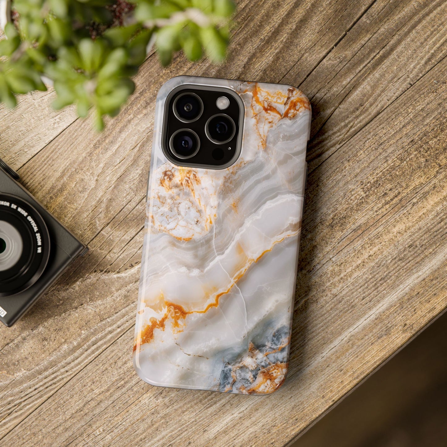 Pure Elegance Marble Magnetic iPhone Case, Stylish & Trendy Accessories