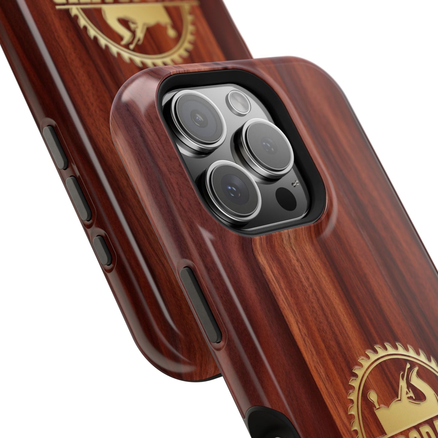 Woodworking Logo Magnetic iPhone Case