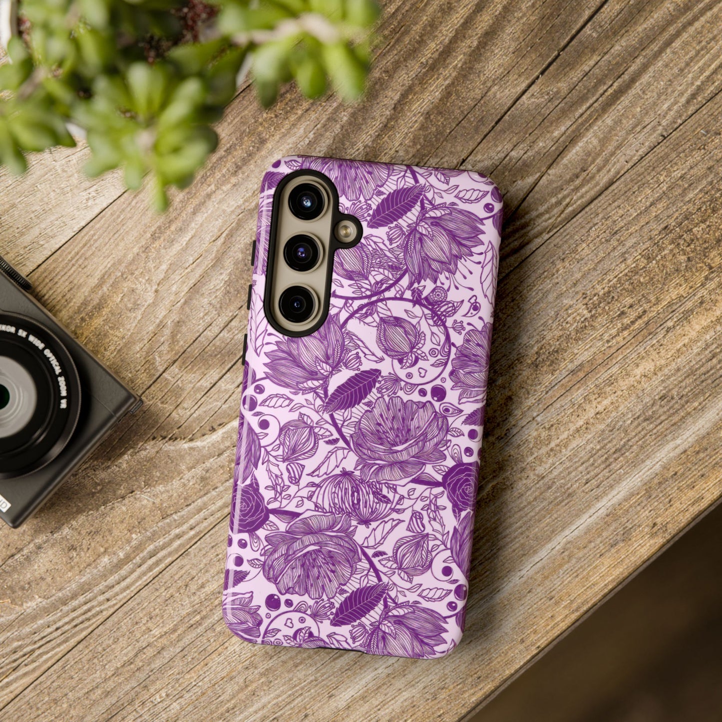 Graphical Garden: Purple Edition Tough Cases