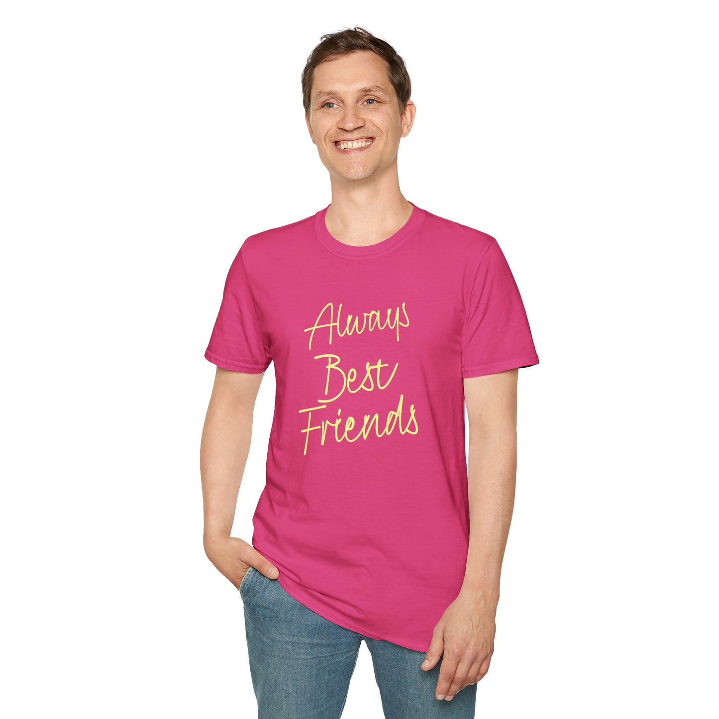 Always Best Friends Unisex Softstyle T-Shirt