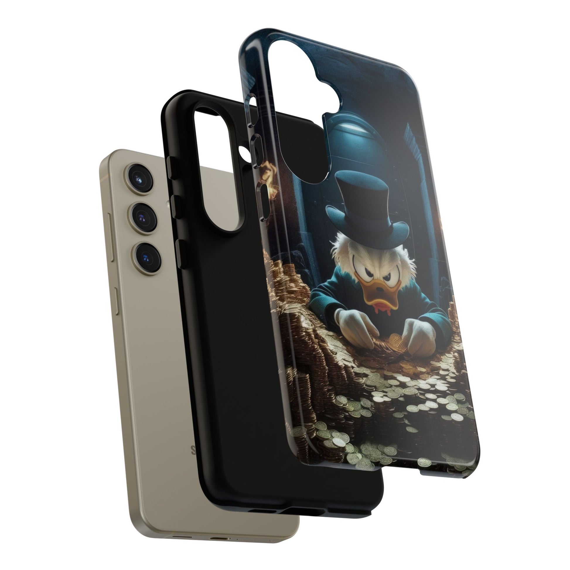 Scrooge McDuck Samsung Phone Case for Cartoon Lovers