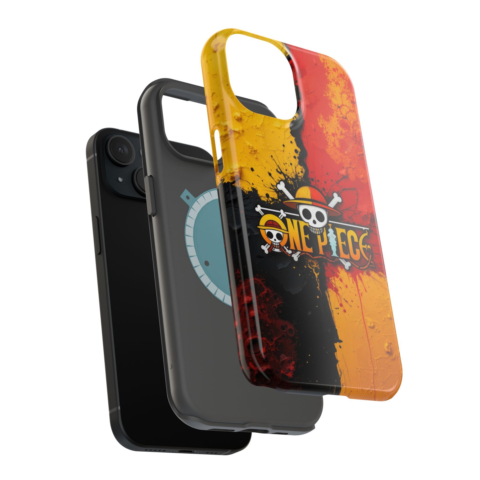 One Piece Vibrant Magnetic iPhone Cases, Anime Accessories