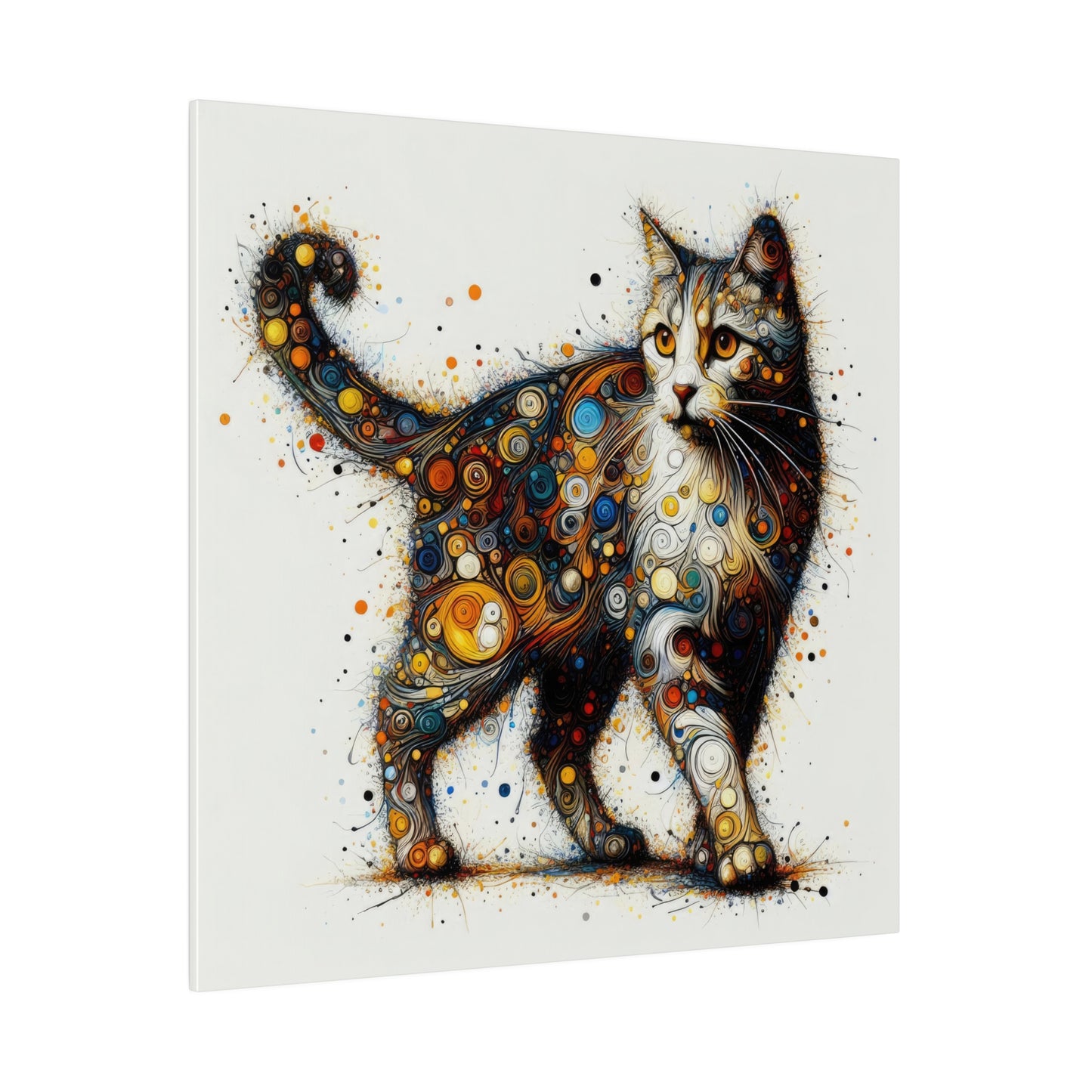 Purrfect Expression Matte Canvas, Stretched, 0.75"