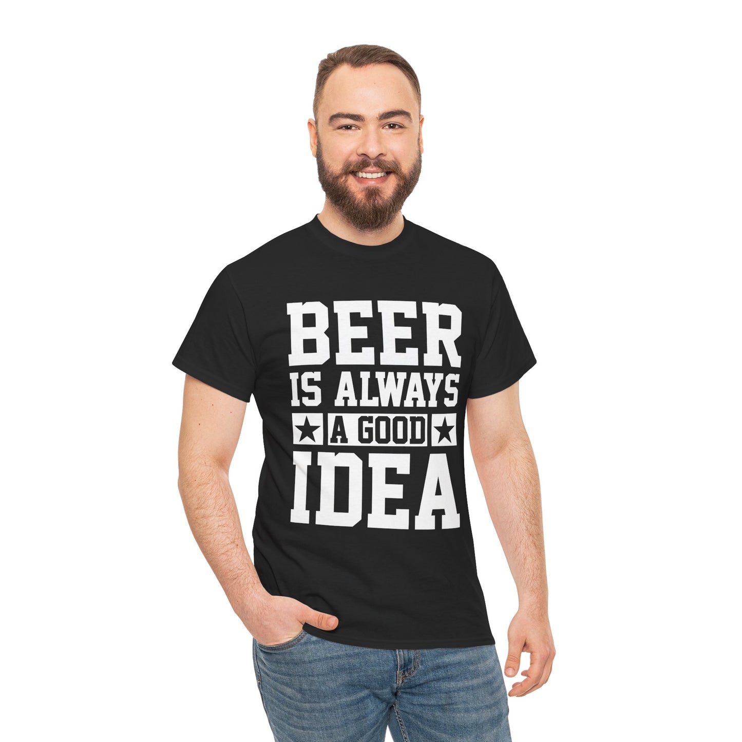 Beer is Always a Good Idea Unisex Heavy Cotton Tee