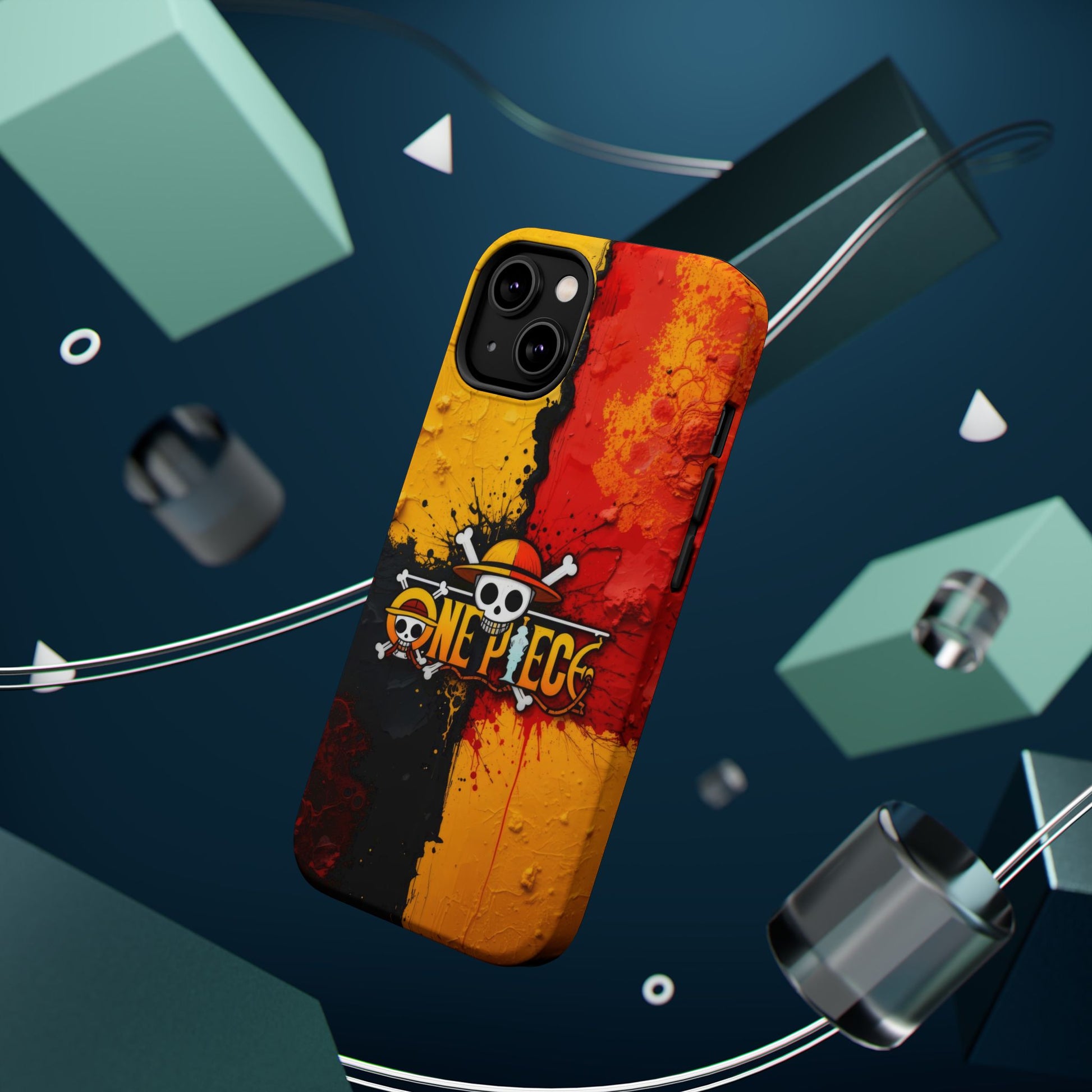 One Piece Vibrant Magnetic iPhone Cases, Anime Accessories