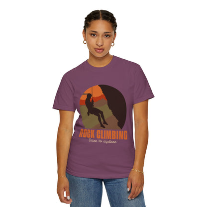Rock Climbing Dare To Explore T-shirt