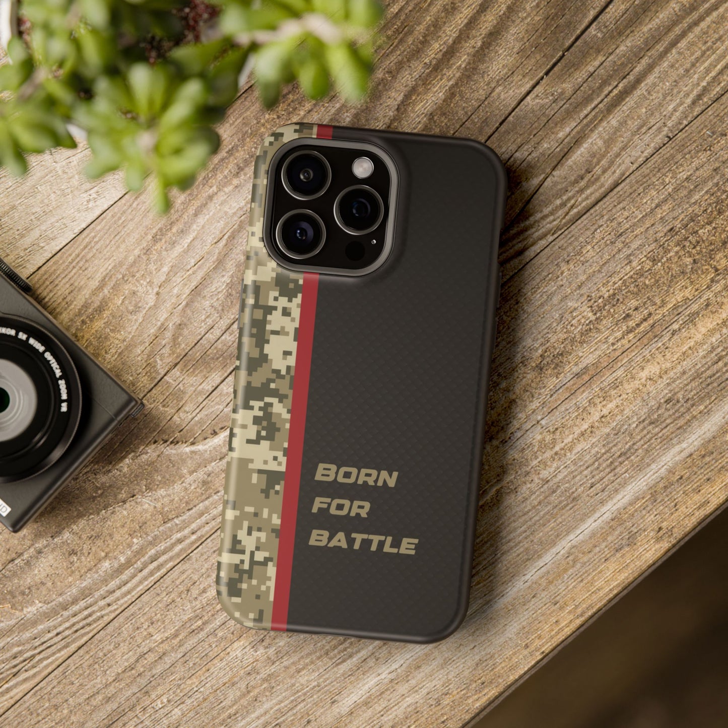 Born for Battle Magnetic Phone Case