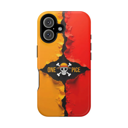 Bold One Piece Magnetic Tough Cases, Anime Phone Cover
