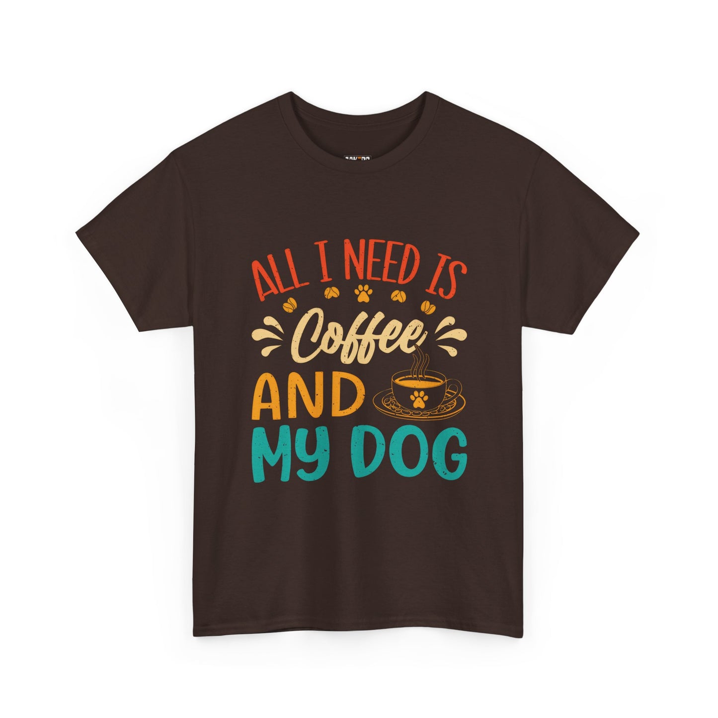 Coffee and Dog Lover Unisex Tee - Perfect Gift for Pet Owners