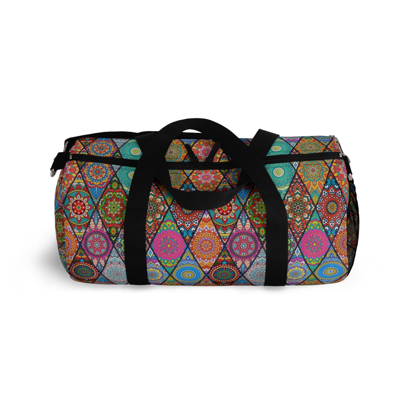 Mandala Argyle Duffel Bag