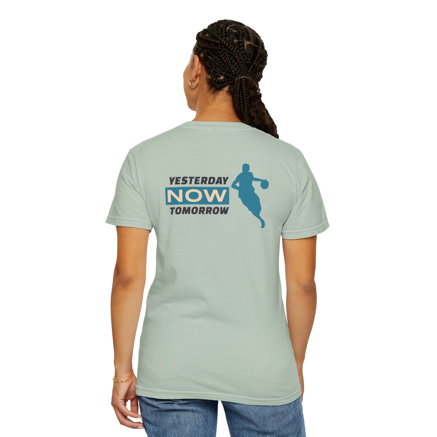 Yesterday Now Tomorrow Unisex Garment-Dyed T-shirt