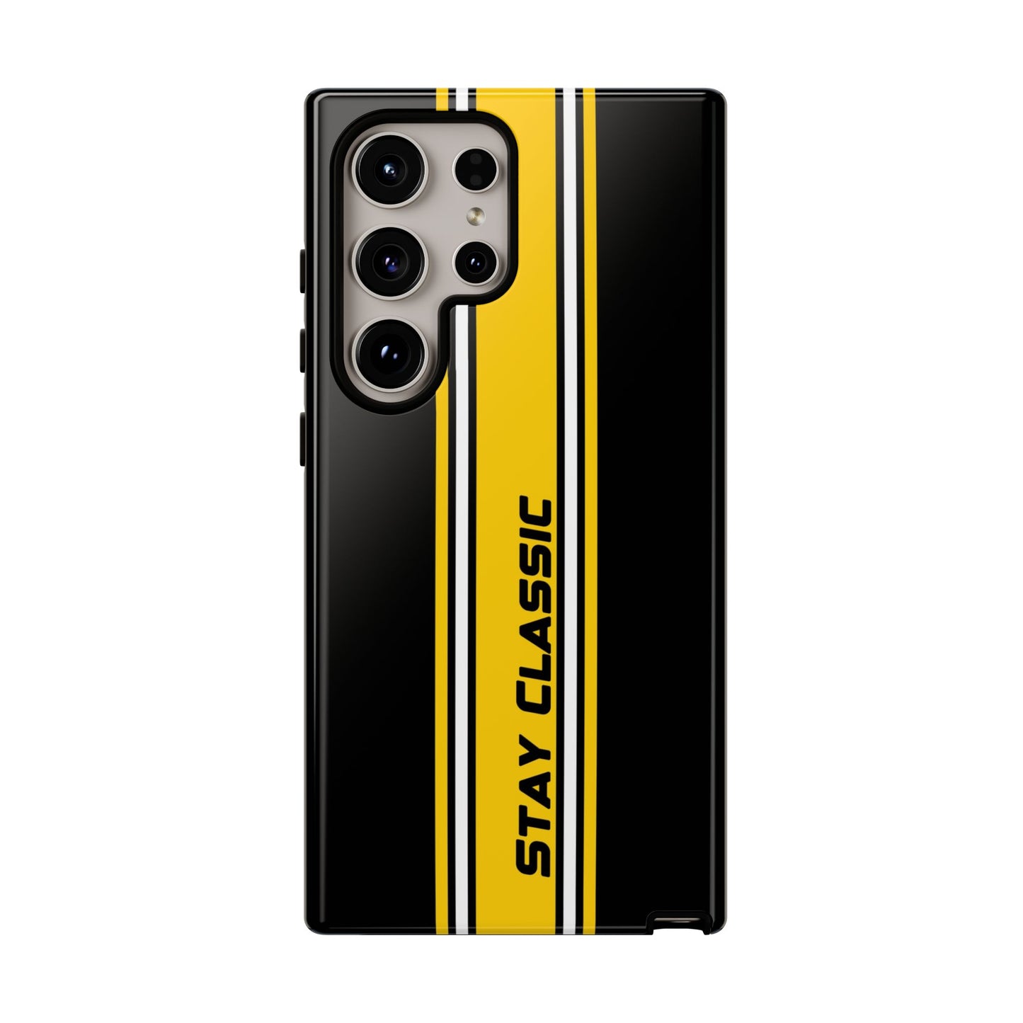 Stay Classic Tough Case – Minimalist Racing Design