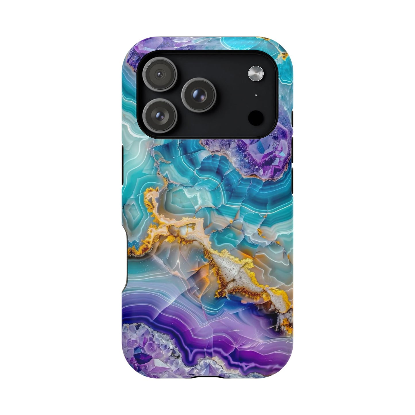 Blue Agate Magnetic Phone Case