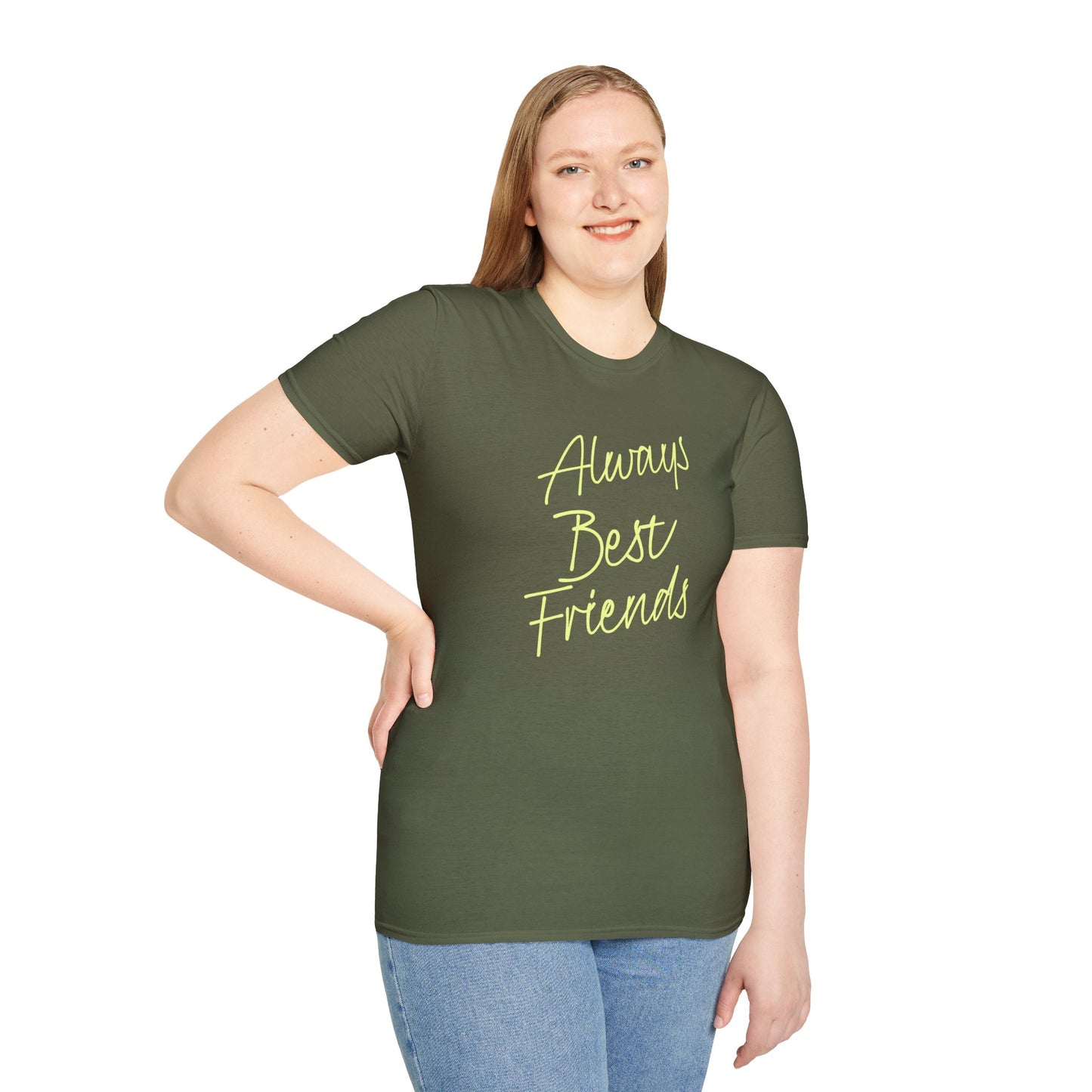 Always Best Friends Unisex Softstyle T-Shirt