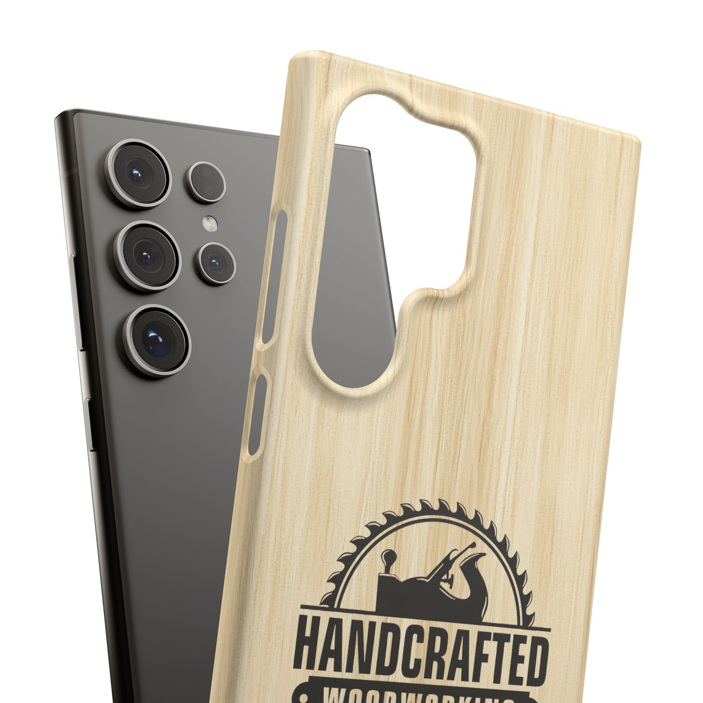 Woodworking Logo Slim Case