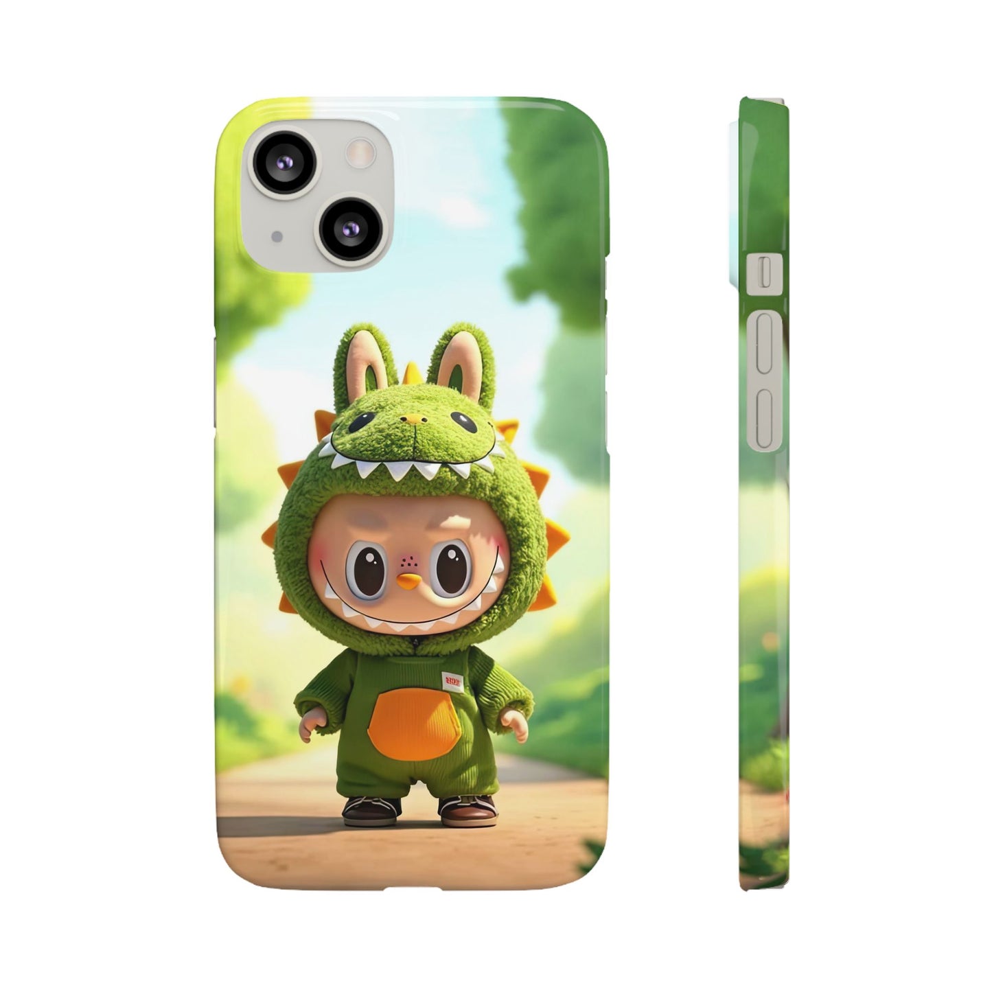 The Monsters Snap Case for iPhone Models – Playful Dinosaur Design