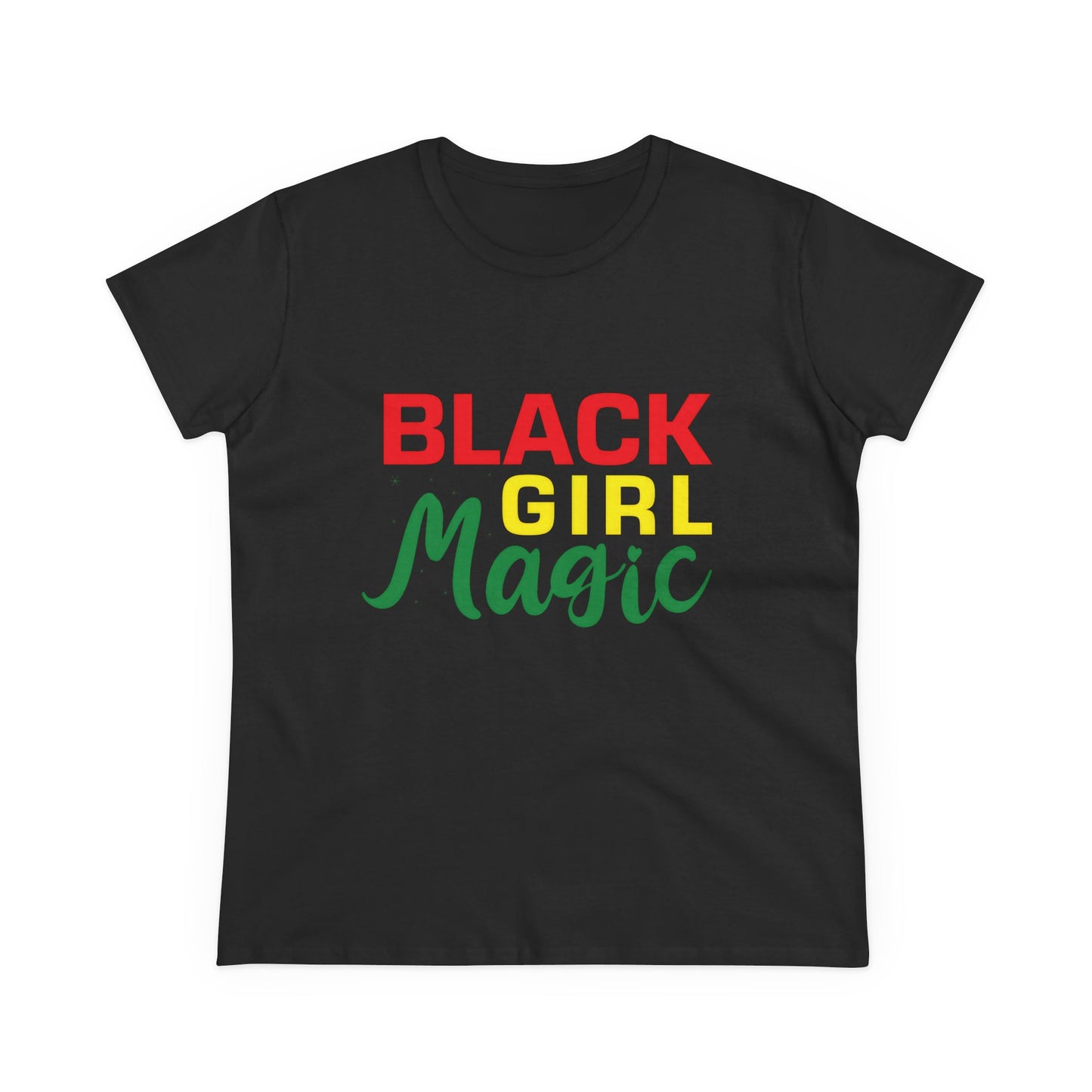 Black Girl Magic Cotton Tee - Celebrate Empowerment and Culture