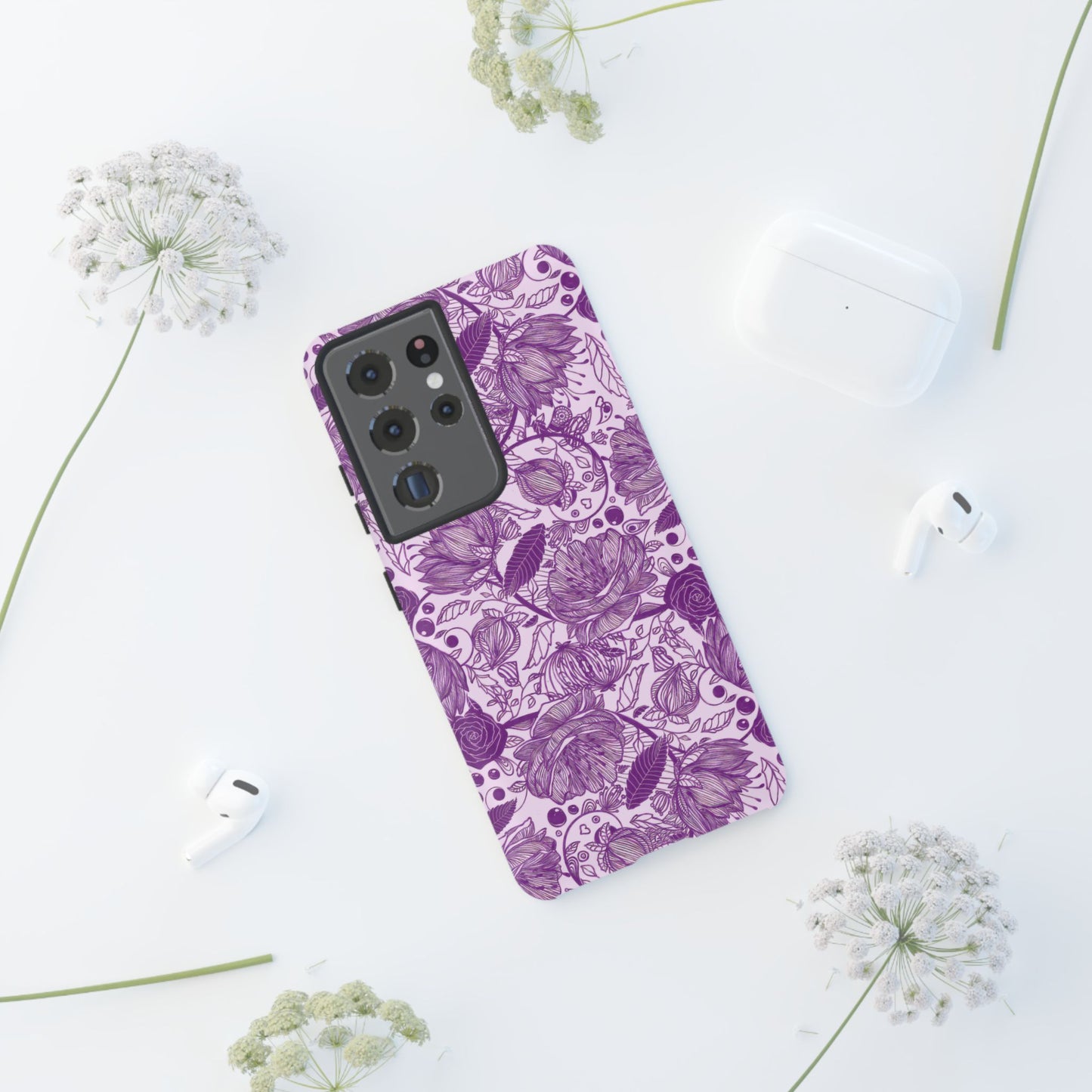 Graphical Garden: Purple Edition Tough Cases