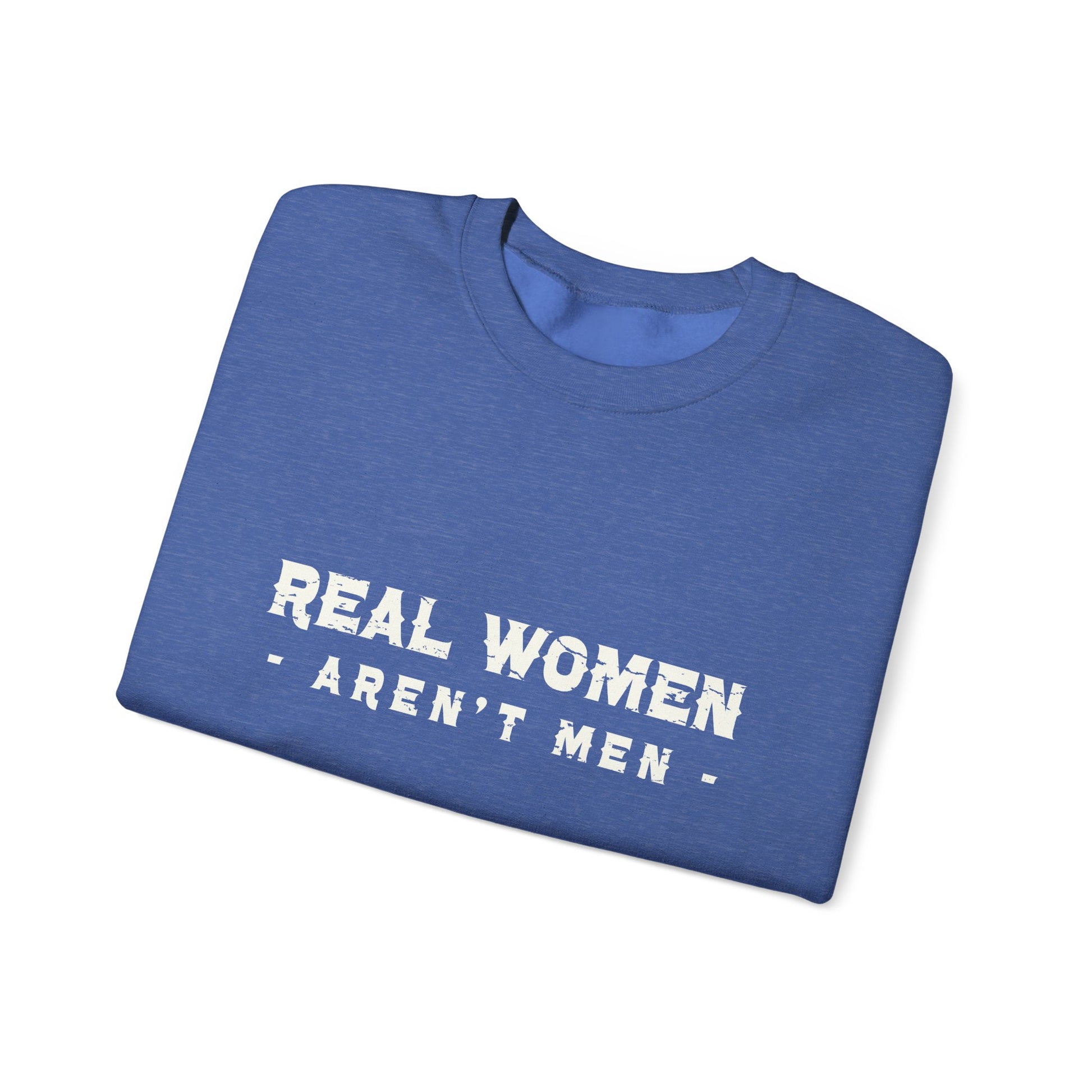 Real Women Unisex Heavy Blend™ Crewneck Sweatshirt 50% cotton and 50% polyester