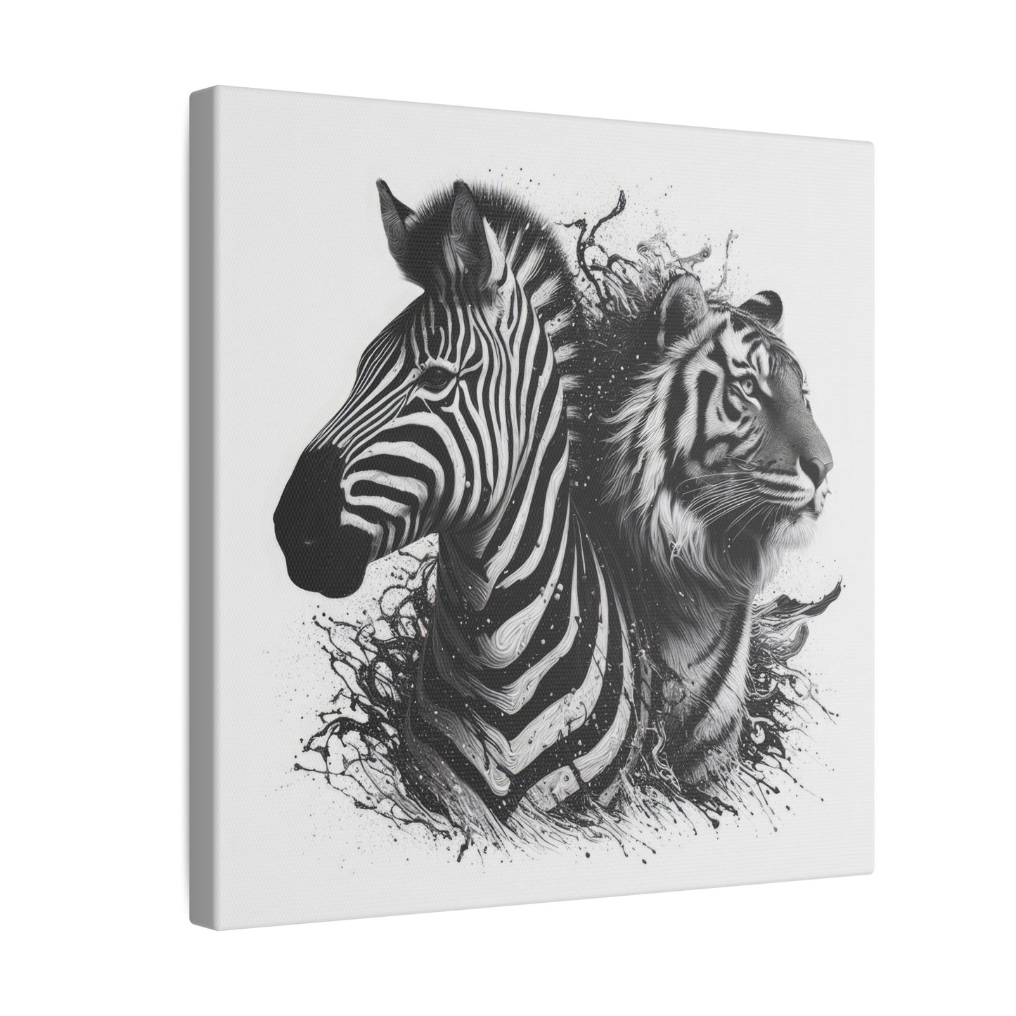 Stripes and Shadows - Canvas Print