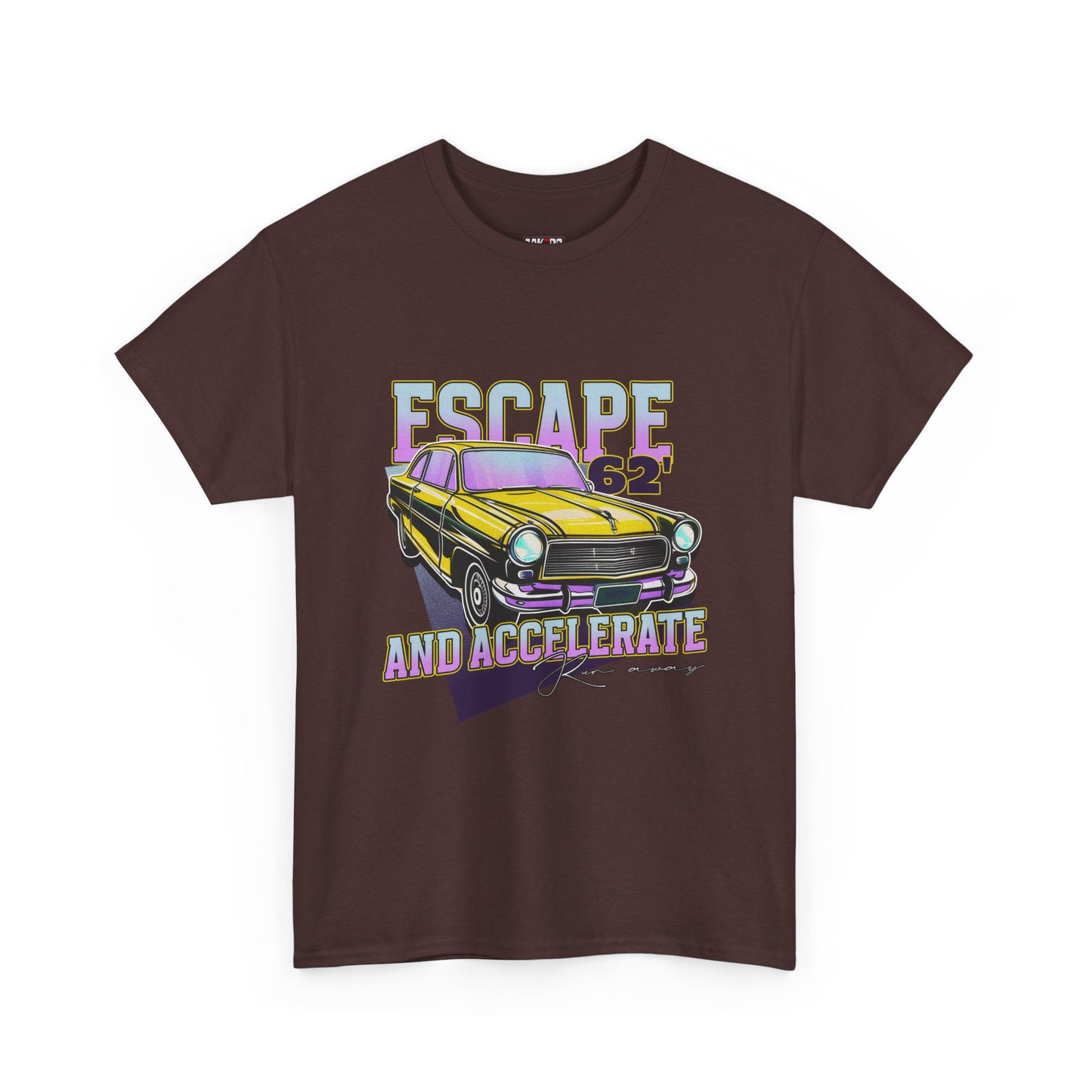 Camiseta de manga corta unisex Escape And Accelerate 