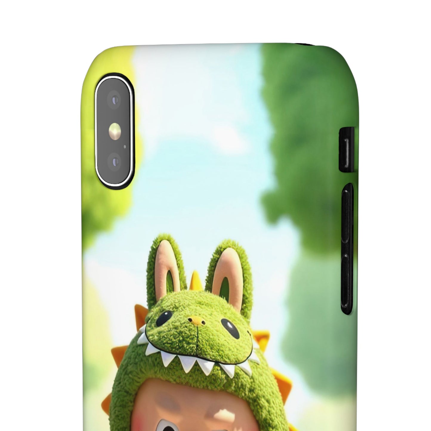 The Monsters Snap Case for iPhone Models – Playful Dinosaur Design