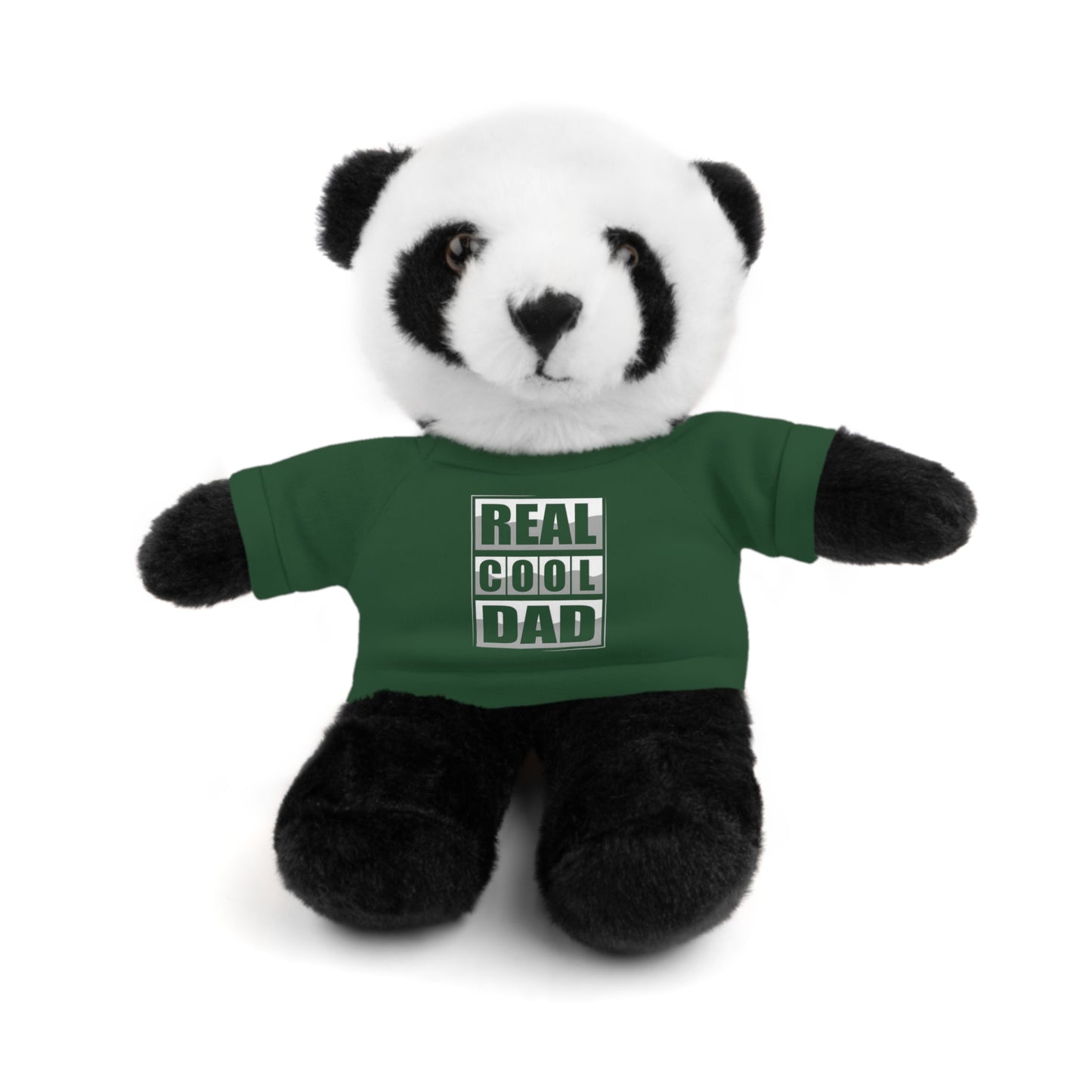 Stuffed Animal Toy with Tee - Real Cool Dad Cuddly Plush for Dads