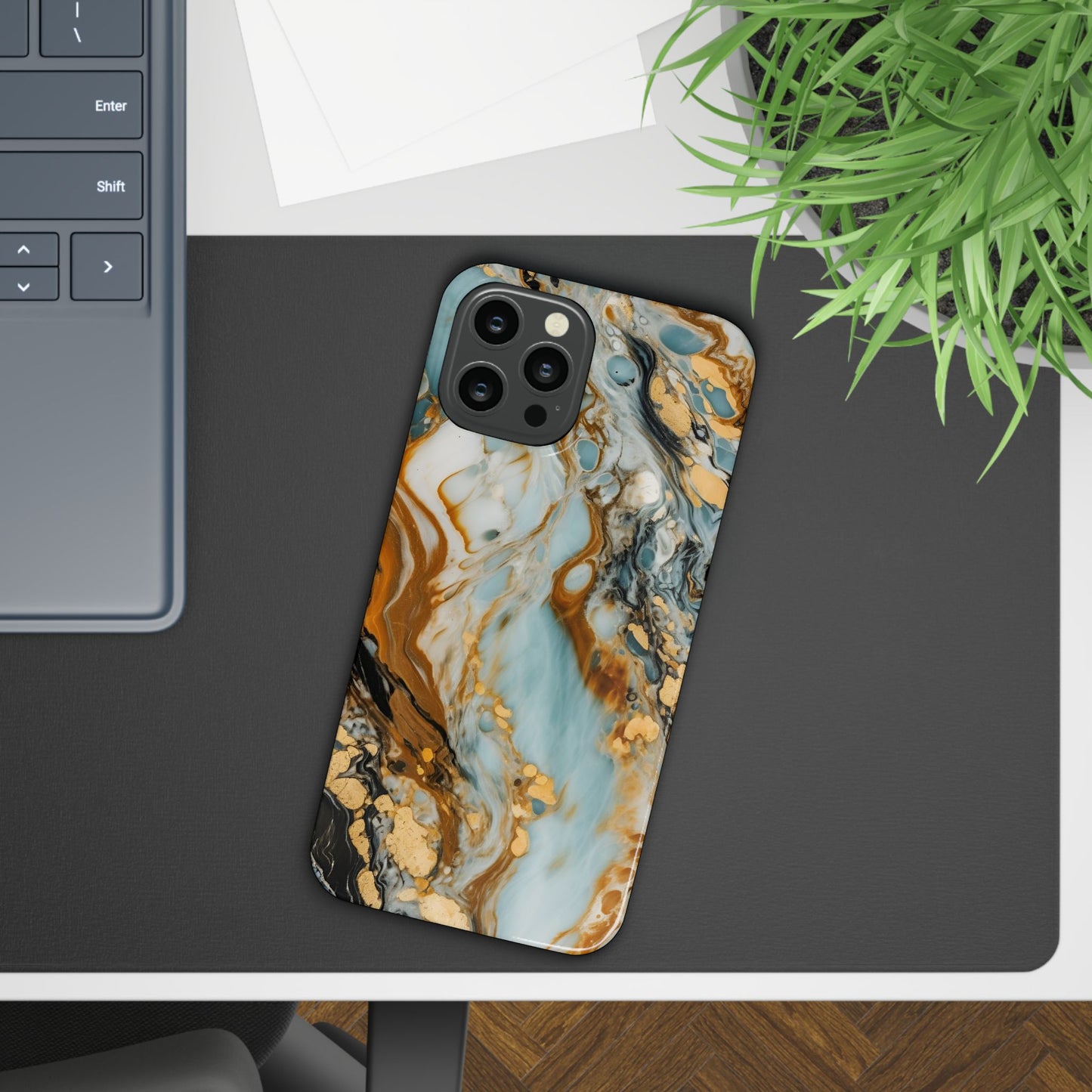 Elegant Marble Slim iPhone Case