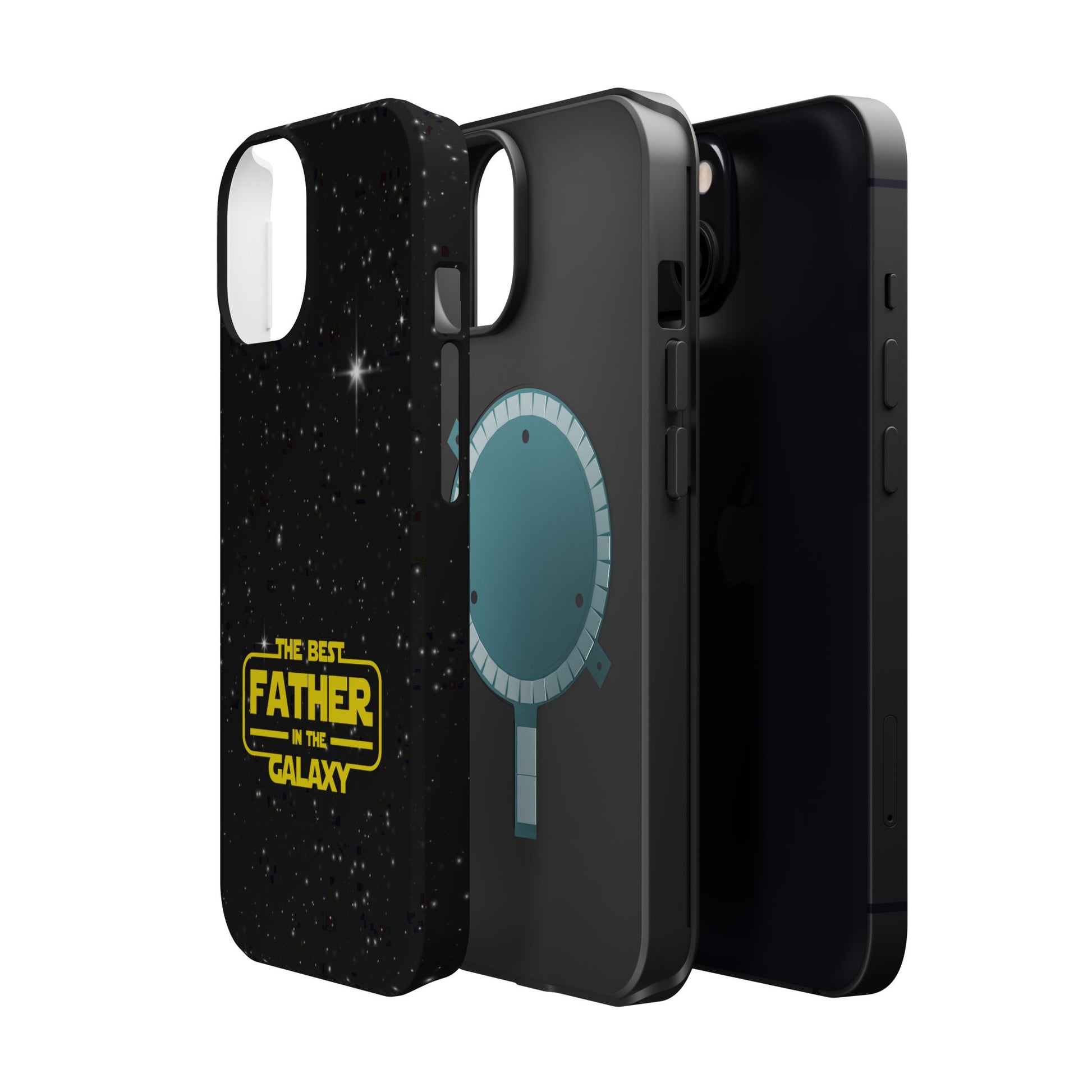 Galaxy-Themed iPhone Magnetic Case - Perfect Gift for the Best Father