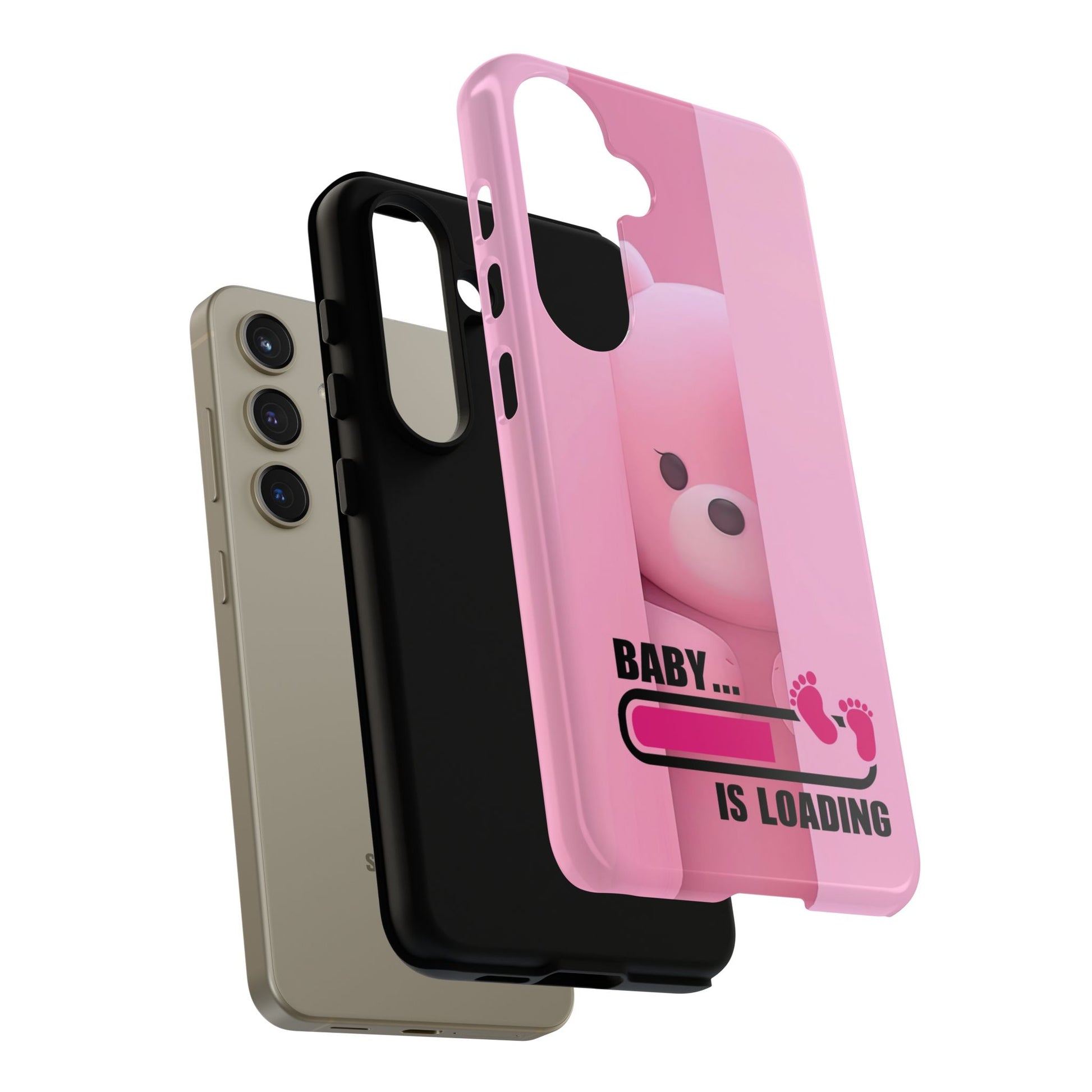 Cute Baby Loading Tough Case - Expecting Parents Accessory