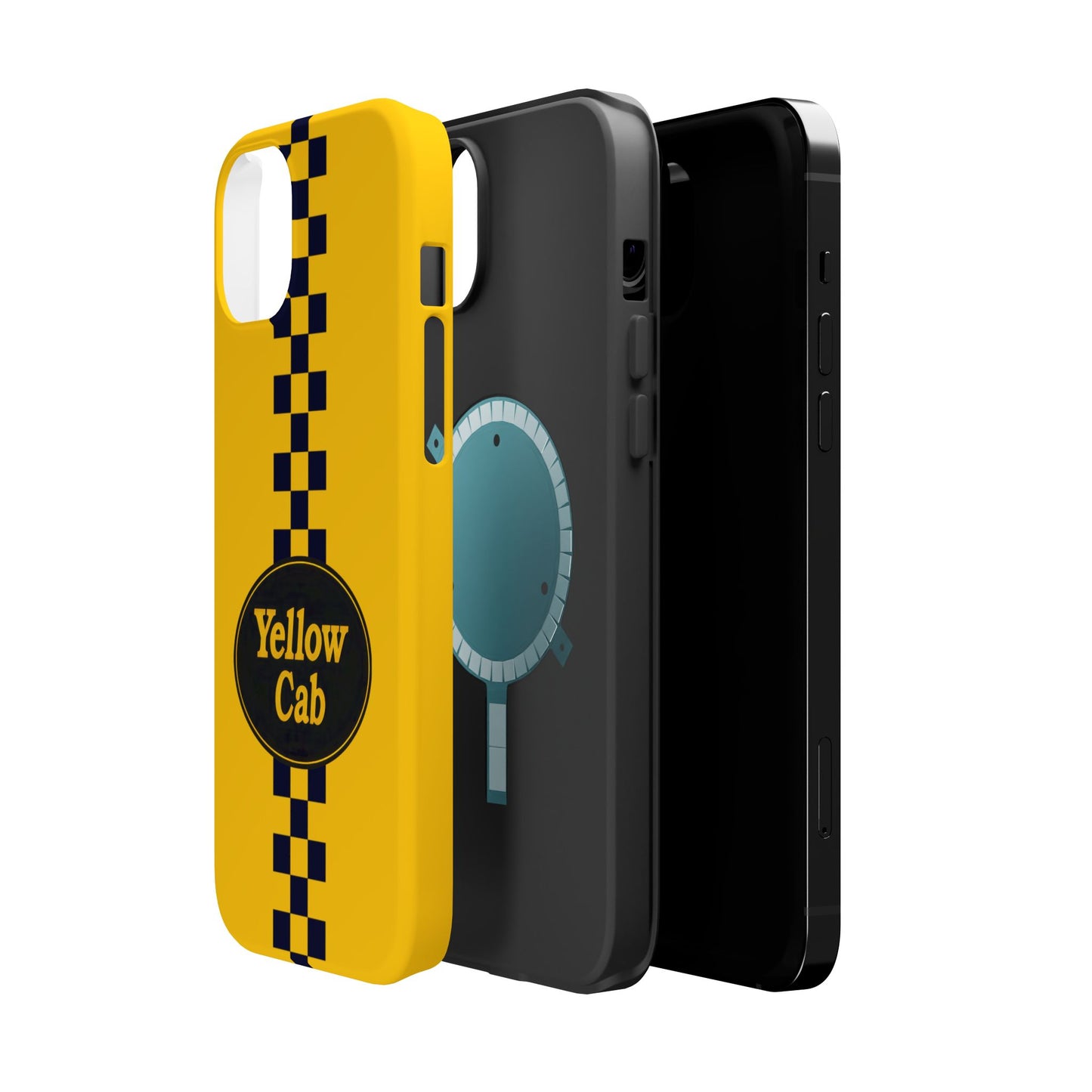 Yellow Cab Magnetic Phone Cases, Taxi Driver