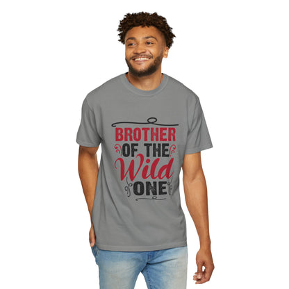 Brother of the Wild One Unisex T-Shirt - Perfect for Sibling Celebrations & Nature Lovers