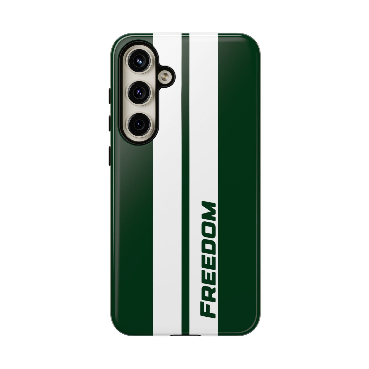 Freedom Tough Case, Olive Green Motorsport-Inspired Cove