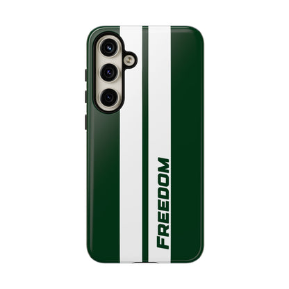 Freedom Tough Case, Olive Green Motorsport-Inspired Cove