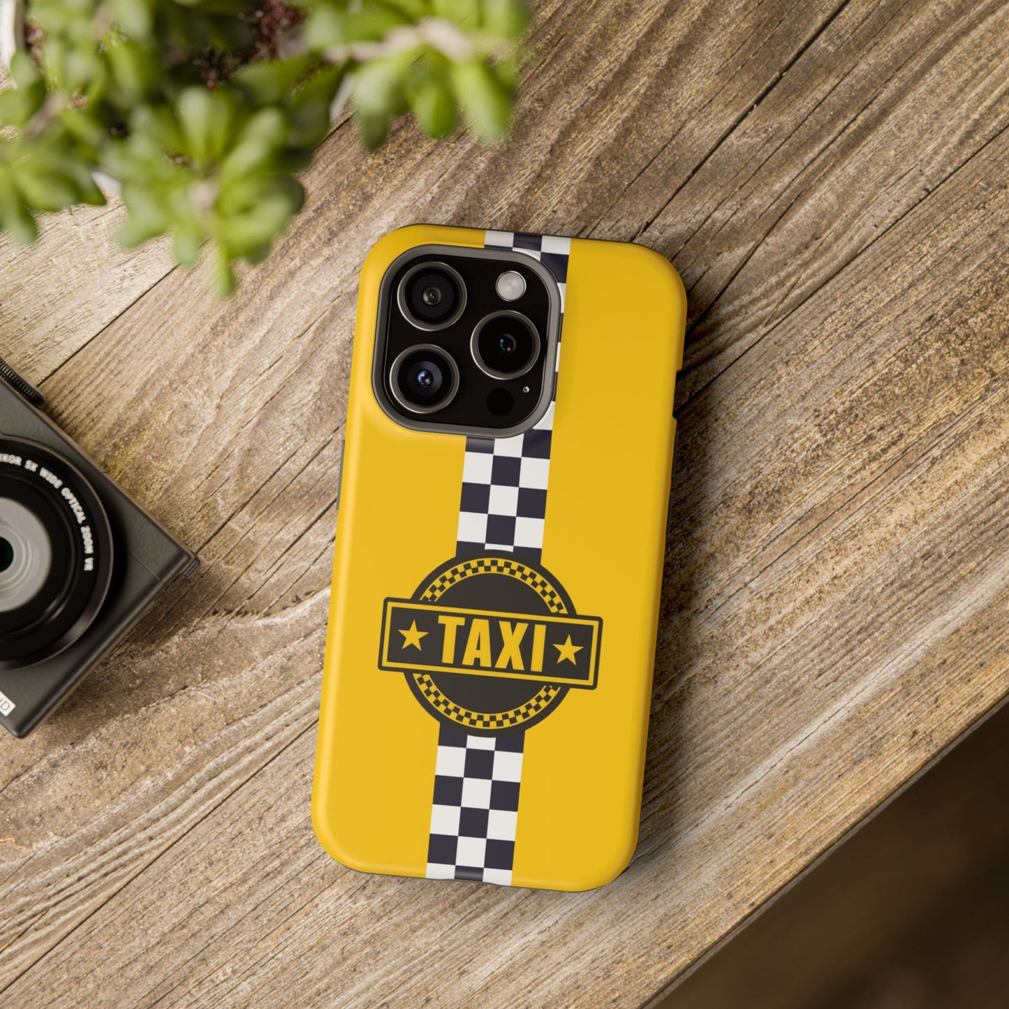 City Taxi Magnetic iPhone Cases