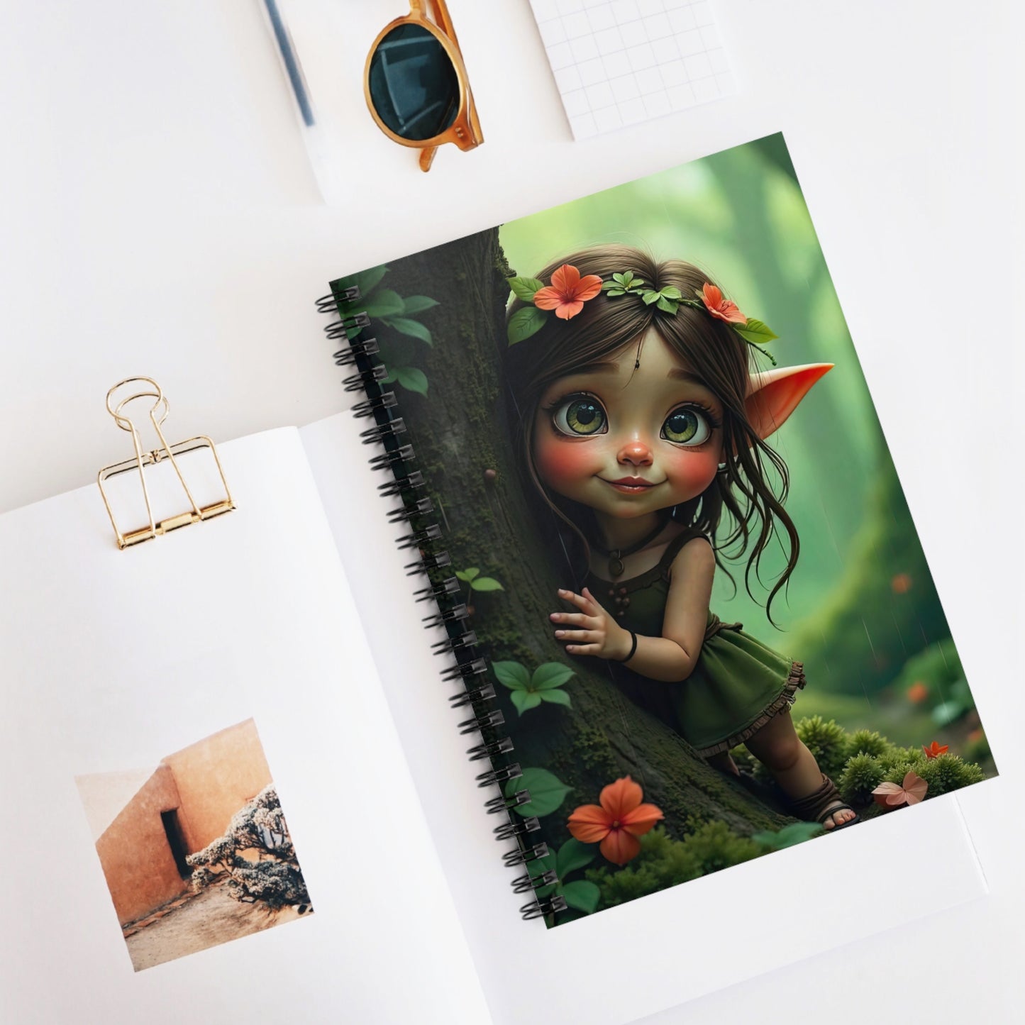 Forest Fairy Dream Journal, Whimsy & Wonder Ruled Notebook