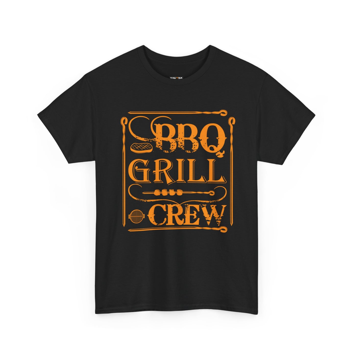 BBQ Grill Crew Unisex Heavy Cotton Tee - Perfect for BBQ Lovers and Summer Gatherings