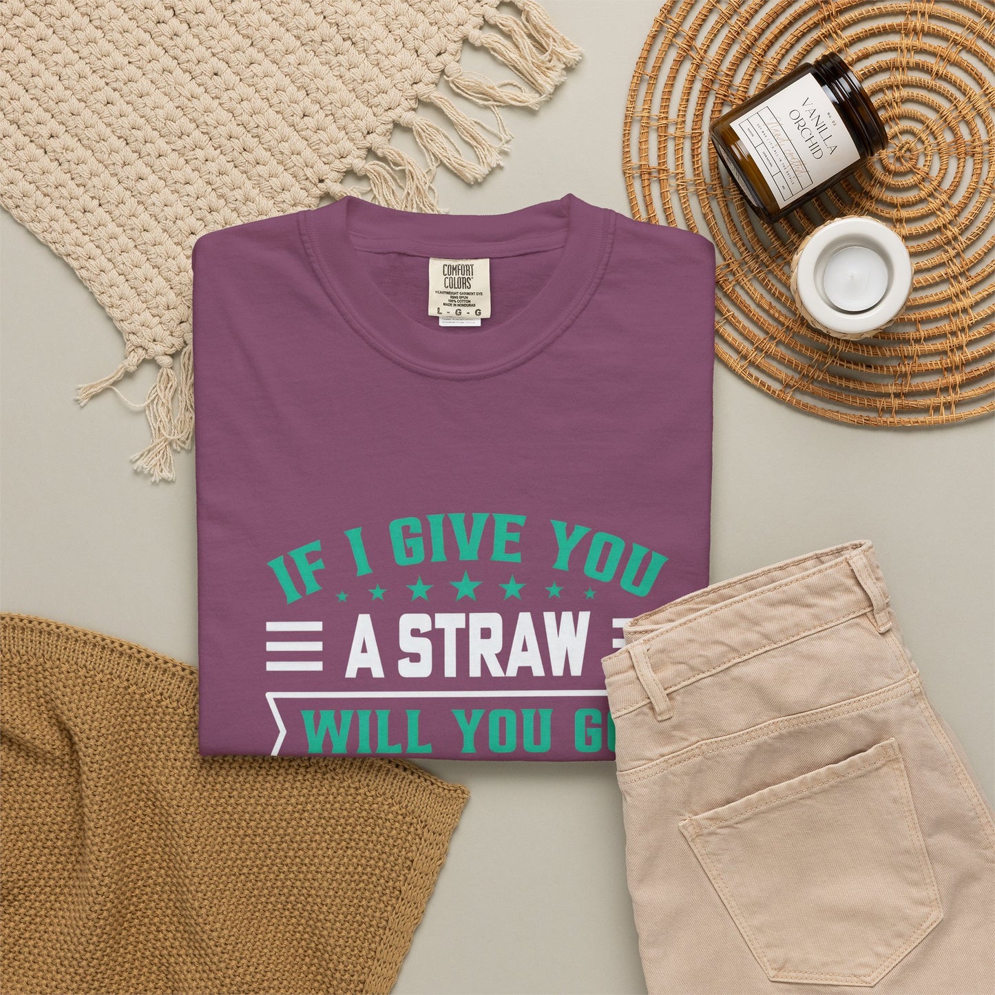 Suck the Fun Out of Someone Else's Day? - Sarcastic Unisex Garment-Dyed T-shirt
