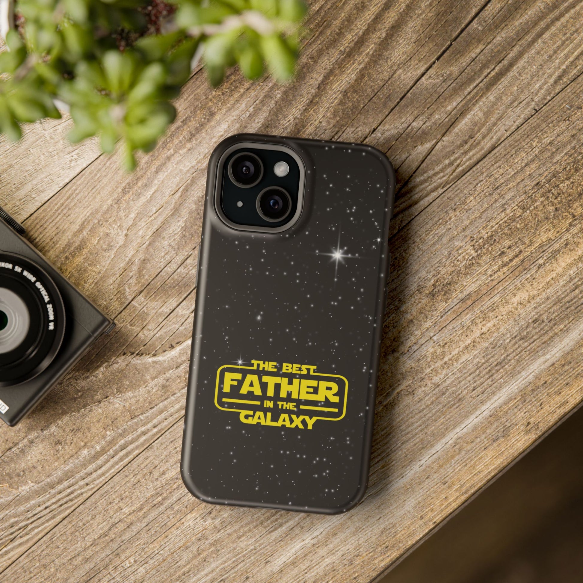 Galaxy-Themed iPhone Magnetic Case - Perfect Gift for the Best Father