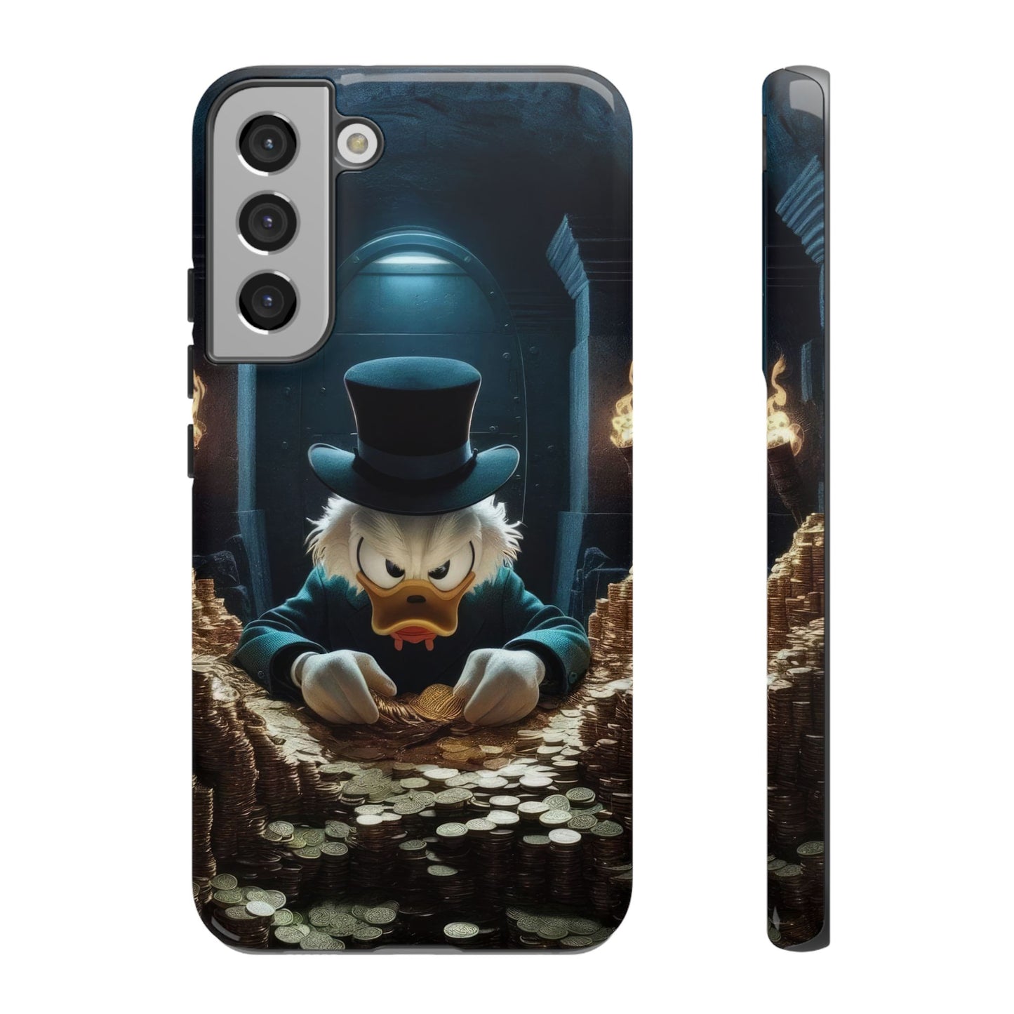 Scrooge McDuck Samsung Phone Case for Cartoon Lovers